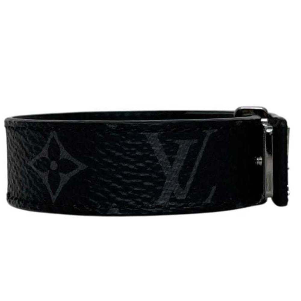LOUIS VUITTON Black Monogram Canvas Charm Bracelet - Picture 5 of 11